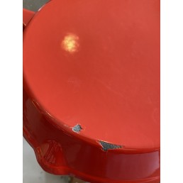 Grand Feu emaljēta čuguna panna 25 cm (sarkana)