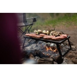 Restes ēdiena gatavošanai uz ugunskura Lumberjack 90x45cm