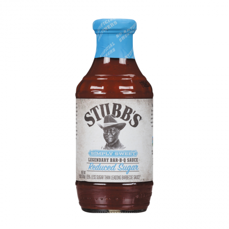 Mērce Stubb's Simply Sweet Reduced Sugar BBQ